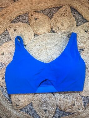 Patagonia Cobalt Blue Wireless Sports Bra